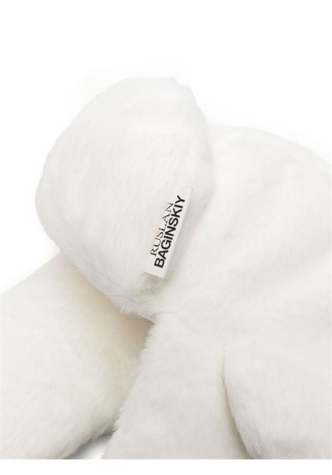 Cappello con applicazione in bianco Ruslan Baginskiy - donna RUSLAN BAGINSKIY | AVIH040PFFFLT040